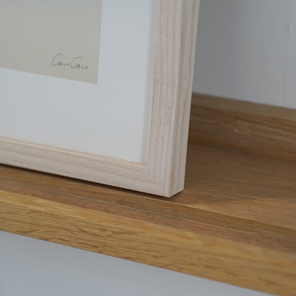 SEO FRAME | ポスターフレーム アッシュ (ヌリナシ) | 木製額縁 瀬尾製額所 ウッドフレーム