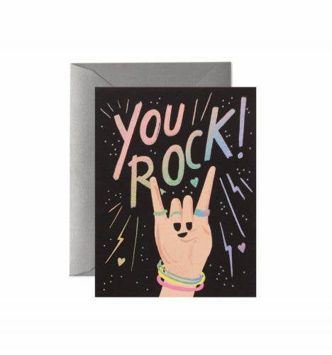 RIFLE PAPER CO. | YOU ROCK (GCL030) | グリーティングカード