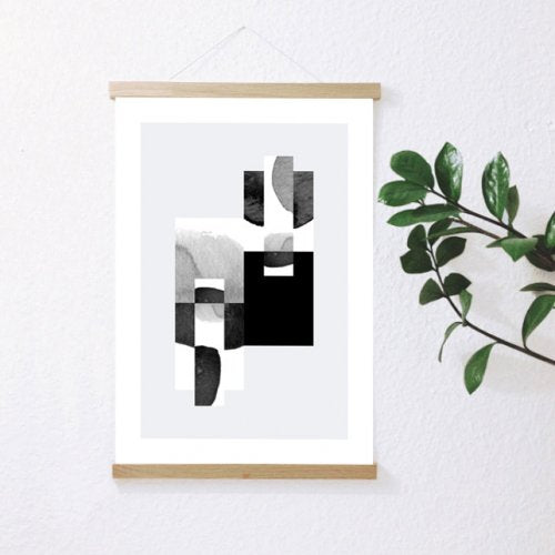 LACE & STRIPES | WATERCOLOR III PRINT | A4 アートプリント / ポスター