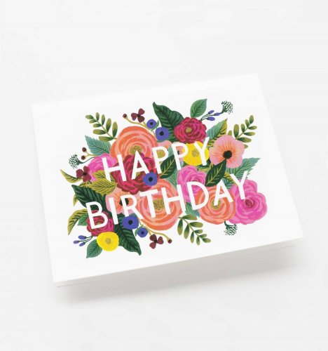 RIFLE PAPER CO. | JULIET ROSE BIRTHDAY(GCB049) | グリーティングカード