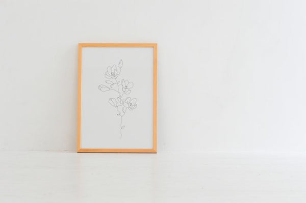 LOVELY POSTERS | MAGNOLIA PRINT | A3 アートプリント/ポスター【北欧 シンプル おしゃれ】