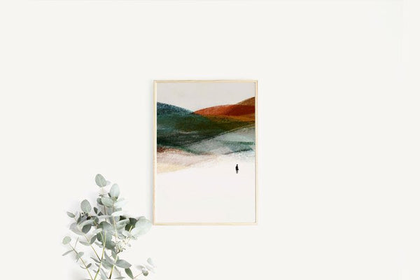 BLANCA GOMEZ | OVER THE MOUNTAINS PRINT | アートプリント/ポスター