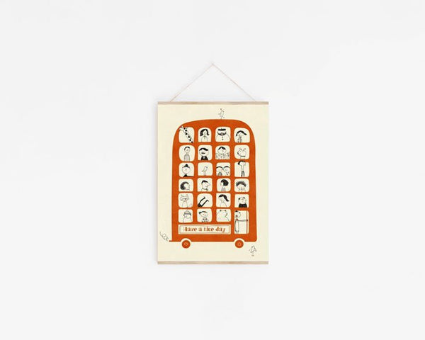 BLANCA GOMEZ | MAGIC BUS | A4 アートプリント/ポスター