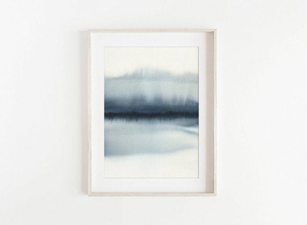 ANNA MABELLA | Abstract Landscape Print (Limited Edition) | A3 ポスター/アートプリント【北欧 アブストラクト 水彩】