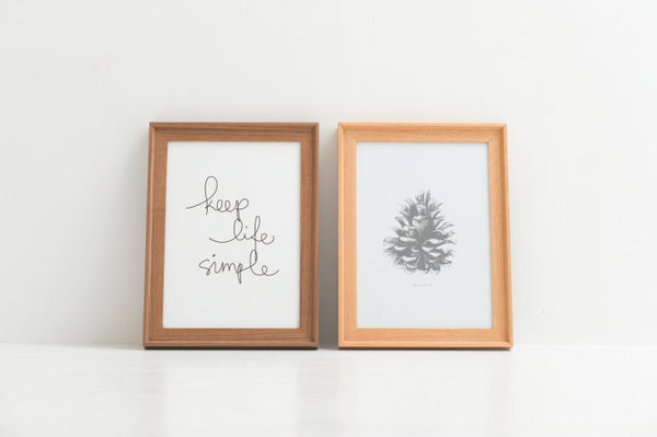 DENTO(デント) | VALLE (oak) | 国産無垢ウッドフレーム【ポスターフレーム 額縁 オーク】