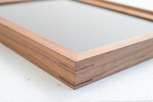 DENTO(デント) | VALLE (walnut) | 国産無垢ウッドフレーム【ポスターフレーム 額縁 ウォルナット】