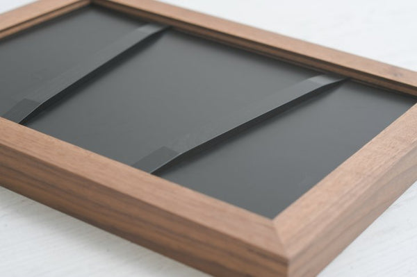 DENTO(デント) | VALLE (walnut) | 国産無垢ウッドフレーム【ポスターフレーム 額縁 ウォルナット】