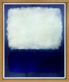 MARK ROTHKO (マーク・ロスコ) | Blue and grey, 1962 | アートプリント/ポスター フレーム付き【北欧 モダンアート 抽象画 アートポスター】