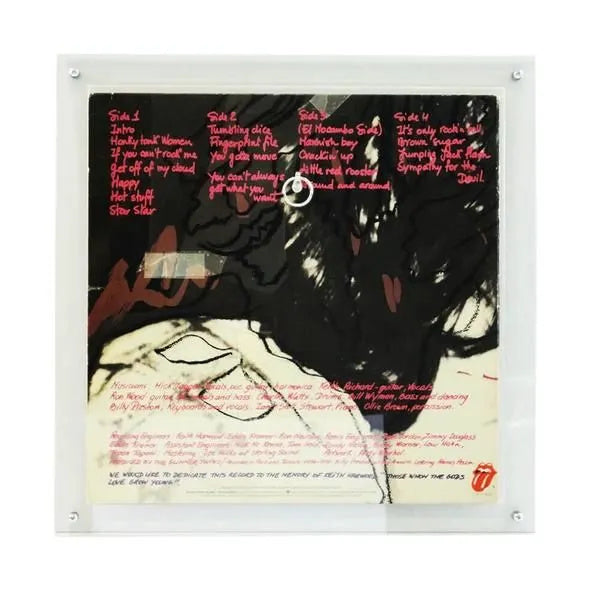 ALUNA (アルナ) | UVアクリル製レコードフレーム | LPスケルトン シングル仕様 フレーム 額縁 アナログレコード