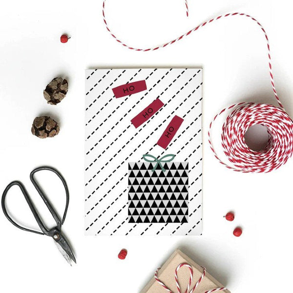 GREENWICH PAPER STUDIO | HO HO HO CHRISTMAS CARD (GPS-37) | グリーティングカード クリスマス