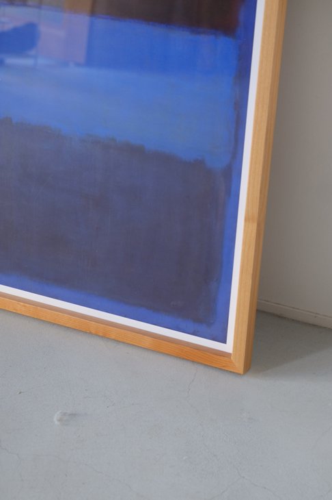 MARK ROTHKO (マーク・ロスコ) | No.61 Rust and Blue, 1953 | アートプリント/ポスター フレーム付き 北欧 モダンアート 抽象画 アートポスター