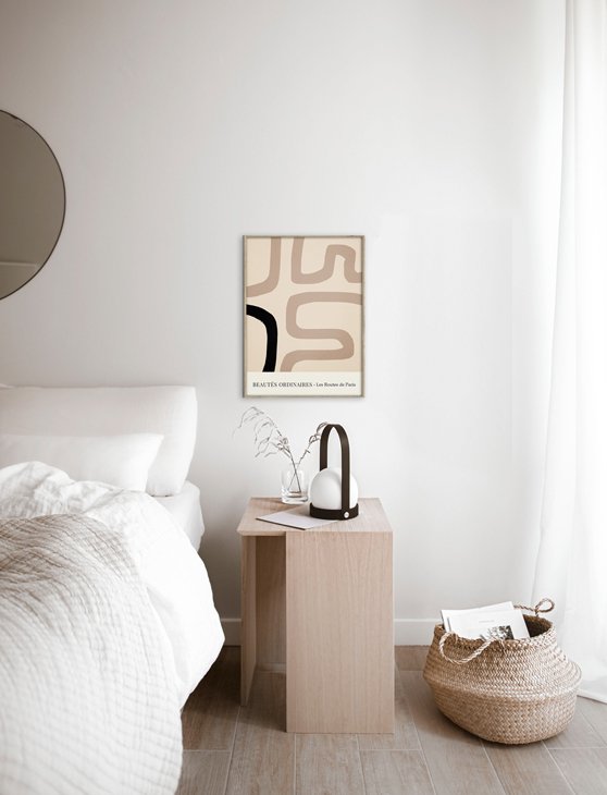 CARO CARO PRINTS | Exhibition Art Print (ABST-02) | アートプリント/アートポスター (30x40cm) 北欧 アブストラクト