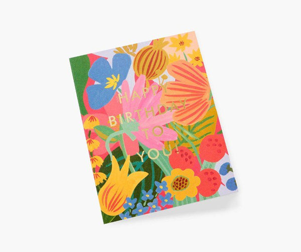 RIFLE PAPER CO. | SICILY BIRTHDAY (GCB084) | 誕生日祝い | グリーティングカード ライフルペーパー ステーショナリー 手紙 ギフト