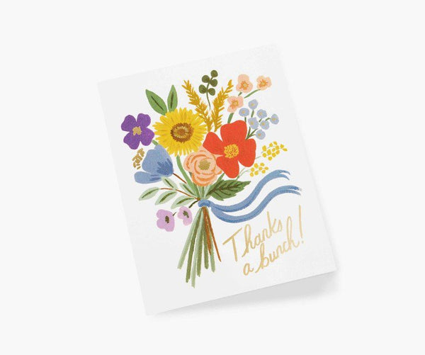 RIFLE PAPER CO. | THANKS A BUNCH (GCT056) | グリーティングカード ライフルペーパー ステーショナリー 手紙 ギフト