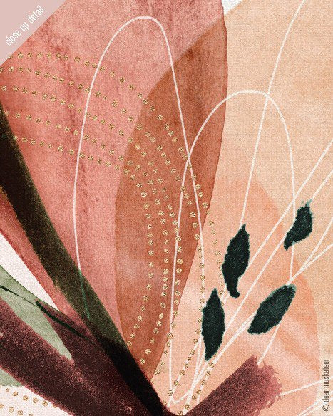 dear musketeer | Garden Shapes 1 | A3 アートプリント/ポスター 北欧 インテリア おしゃれ