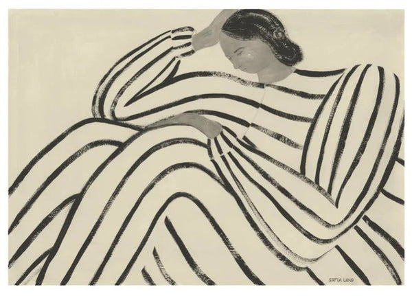 THE POSTER CLUB x Sofia Lind | Waiting | 50x70cm アートプリント/アートポスター 北欧 デンマーク