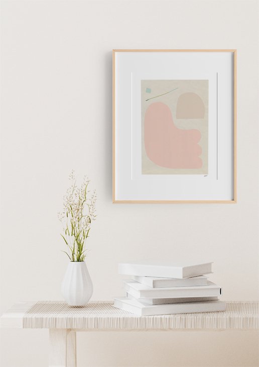 THE POSTER CLUB x Wensi Zhai | I Like Shapes 17 | 40x50cm アートプリント/アートポスター 北欧 デンマーク