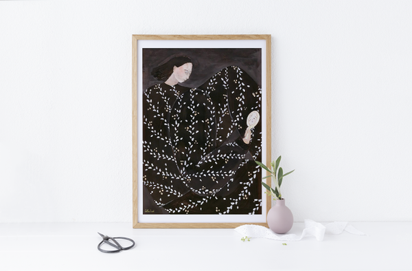 THE POSTER CLUB x Sofia Lind | Mirror Mirror | 40x50cm アートプリント/アートポスター 北欧 デンマーク