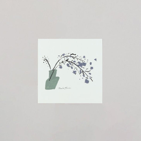 a good view (designed by TOMOKO MURATA) | ウィーピングチェリー アイボリー 北欧 アートポスター