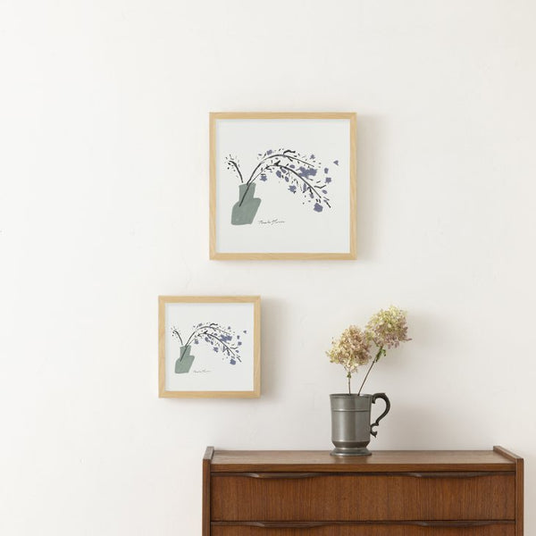 a good view (designed by TOMOKO MURATA) | ウィーピングチェリー アイボリー 北欧 アートポスター