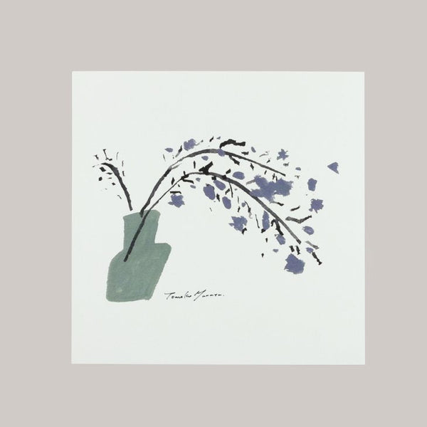 a good view (designed by TOMOKO MURATA) | ウィーピングチェリー アイボリー 北欧 アートポスター