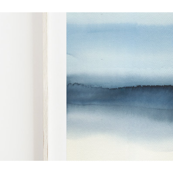 ANNA MABELLA | Semi Abstract Seascape Print | A3 ポスター/アートプリント