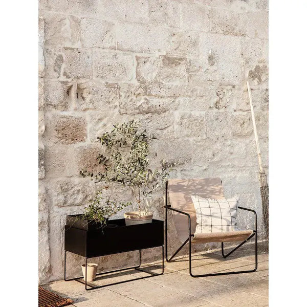 ferm LIVING (ファームリビング) | PLANT BOX LARGE (black/cashmere) | 北欧 インテリア 植木鉢