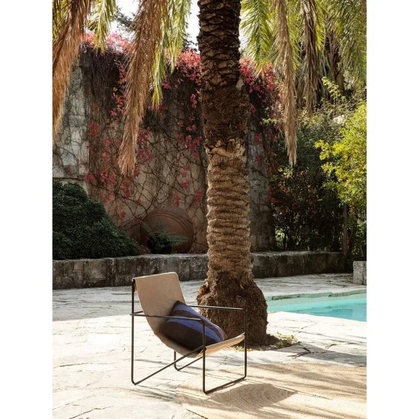 ferm LIVING (ファームリビング) | GRAND CUSHION check (chocolate x bright blue / rose x rust) | クッション 北欧