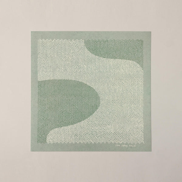 a good view | SUOMI (light blue) | 北欧 アートポスター おしゃれ リビング スオミ エリザ デフォッセ・菊地