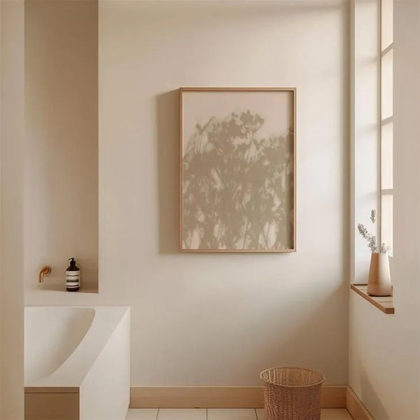 Dina Dankers | Wild Meadow in Ochre and White | アートポスター 北欧 デンマーク