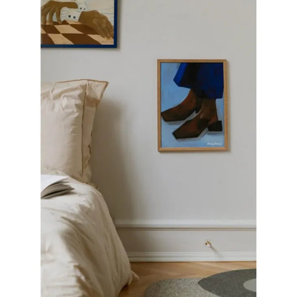 THE POSTER CLUB x HANNA PETERSON | Boots and Blues | アートポスター 北欧 スウェーデン