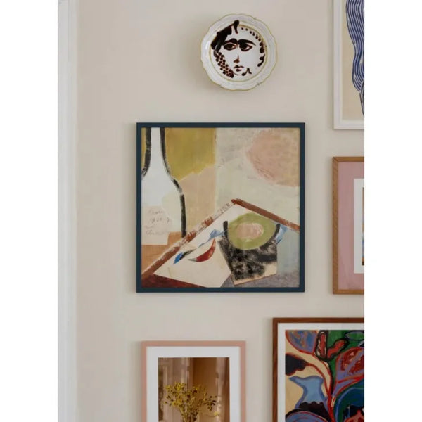 THE POSTER CLUB x MAX OSOSKI | Green Bowl | 50x50cm アートポスター 北欧 ポスタークラブ パステルカラー