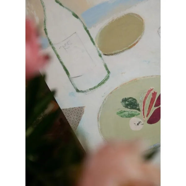 THE POSTER CLUB x MAX OSOSKI | Fleurs Jaunes | アートポスター 北欧 ポスタークラブ パステルカラー