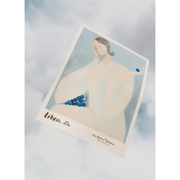 THE POSTER CLUB x SOFIA LIND | Libra 天秤座 | アートポスター 北欧 ポスタークラブ ソフィアリンド 星座 てんびん座