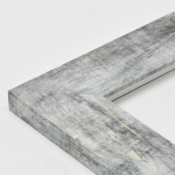 ALUNA (アルナ) | 樹脂フレーム APS-05 (white/gray) A4 | 210x297mm ポスターフレーム 額縁 ホワイト NYブルックリン