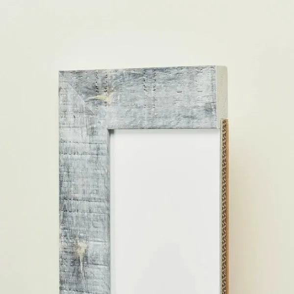 ALUNA (アルナ) | 樹脂フレーム APS-05 (white/gray) A4 | 210x297mm ポスターフレーム 額縁 ホワイト NYブルックリン