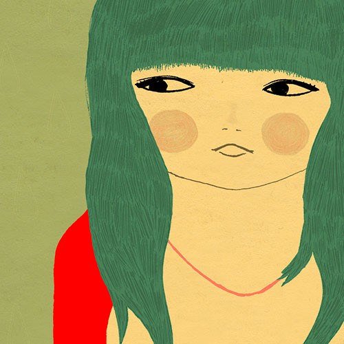 ASHLEY GOLDBERG | ON MY WAY | アートプリント/ポスター【レターサイズ】