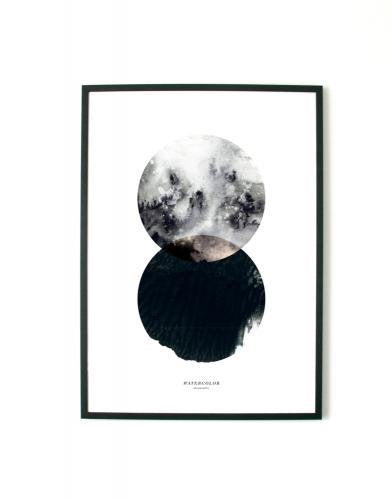 aboutgraphics | WATERCOLOR #2 | アートプリント/ポスター (50x70cm)