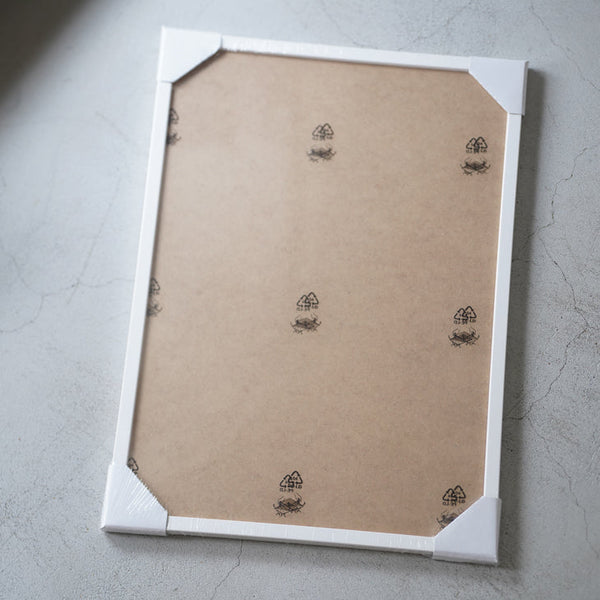 WANDKIND | SOLID WOOD FRAME (white) | ポスターフレーム 額縁 ホワイト 白 木製