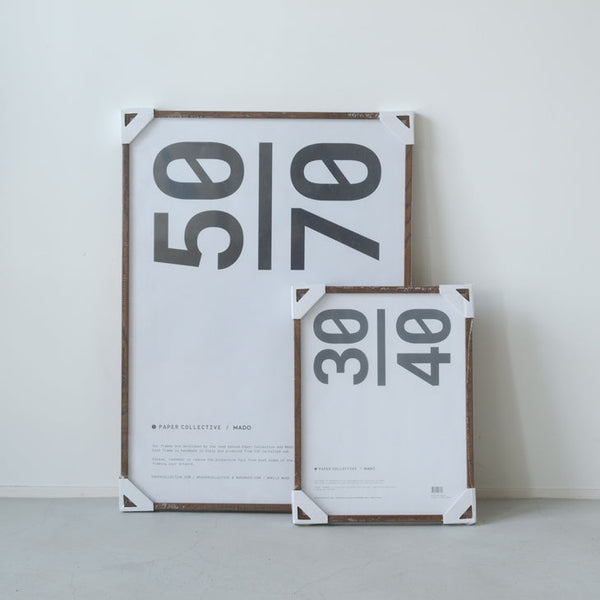 PAPER COLLECTIVE / MADO | ポスターフレーム (dark oak) | 額縁 オーク 木製