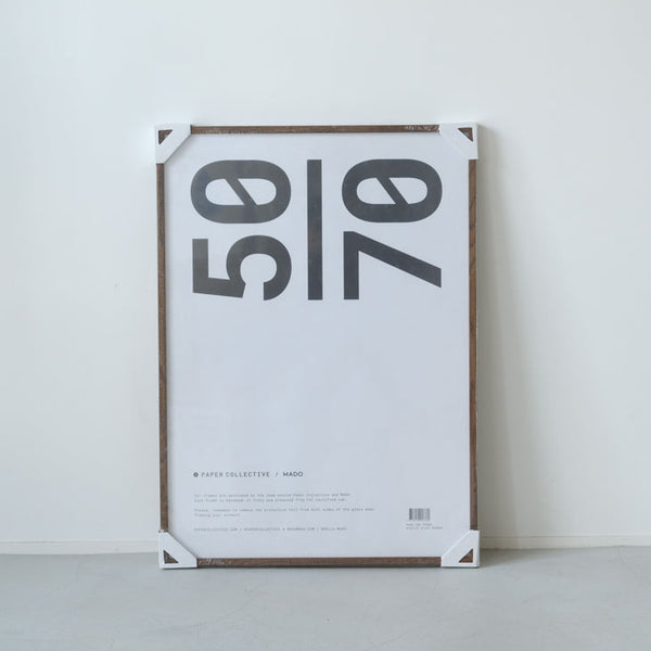 PAPER COLLECTIVE / MADO | ポスターフレーム (dark oak) | 額縁 オーク 木製