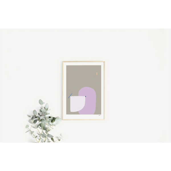 THE POSTER CLUB x Wensi Zhai | I Like Shapes 08 | アートプリント/アートポスター 北欧 デンマーク