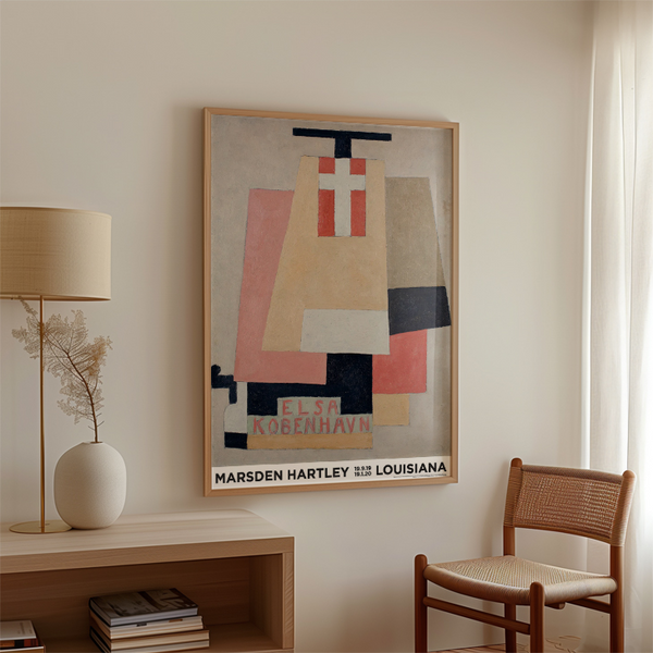 LOUISIANA | MARSDEN HARTLEY - ELSA COPENHAGEN (1916) | A2 アートプリント/ポスター 北欧 デンマーク おしゃれ