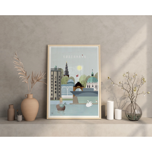 Lydia Wienberg | København 2 | アートプリント/アートポスター 北欧 デンマーク