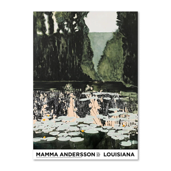 LOUISIANA | MAMMA ANDERSSON - POND (2019) | A1 アートポスター 北欧 デンマーク ルイジアナ美術館