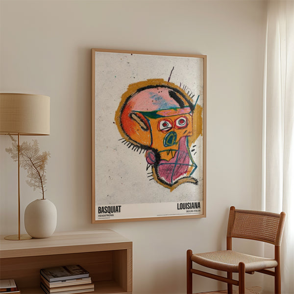 LOUISIANA | JEAN-MICHEL BASQUIAT - UNTITLED 1982 | A2 アートポスター バスキア ルイジアナ美術館