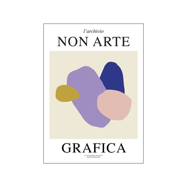 THE POSTER CLUB x Nynne Rosenvinge | Non Arte Grafica 01 | 50x70cm アートプリント/アートポスター 北欧 デンマーク