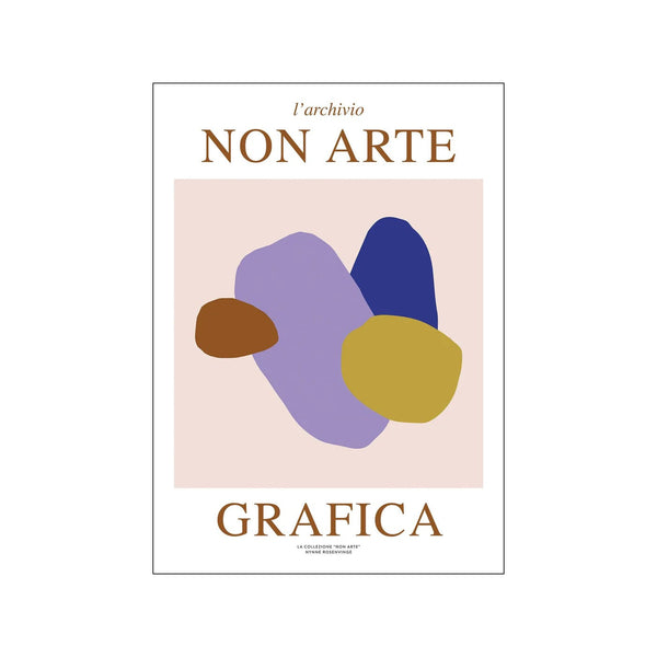 THE POSTER CLUB x Nynne Rosenvinge | Non Arte Grafica 02 | 50x70cm アートプリント/アートポスター 北欧 デンマーク
