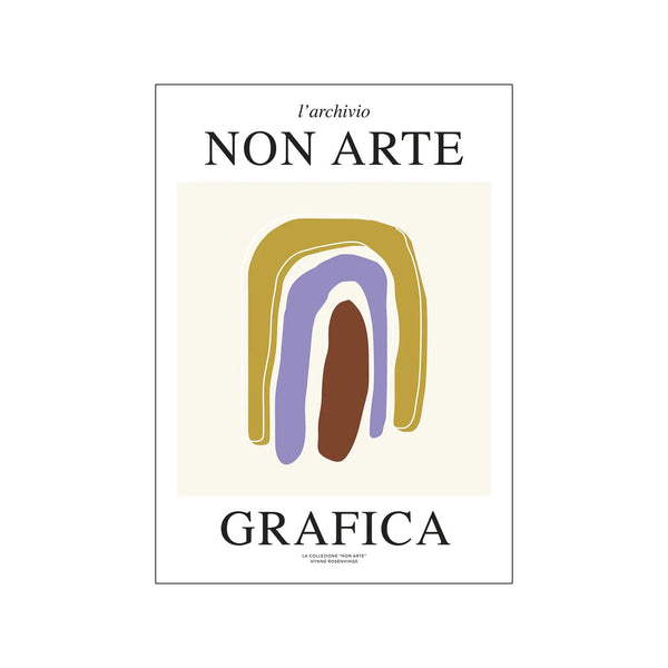 THE POSTER CLUB x Nynne Rosenvinge | Non Arte Grafica 03 | 50x70cm アートプリント/アートポスター 北欧 デンマーク
