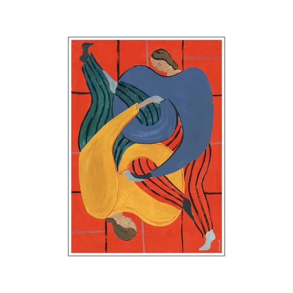 THE POSTER CLUB x Sofia Lind | Hold You - Red | アートプリント/アートポスター 北欧 デンマーク【受注発注/納期約2ヶ月】